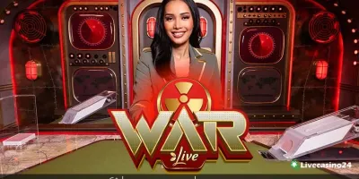 Captura de pantalla de War Live Casino