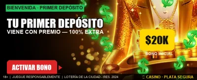 Bono increíble en tu depósito
